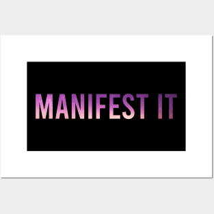 Manifest it Posters and Art